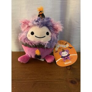 Squishmallows Halloween Woxie the Bigfoot Clown 4 Inch Soft Plush New